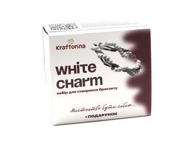 Набір для створення браслета &ldquo;White Sharm&rdquo;  KR-N-06 фото